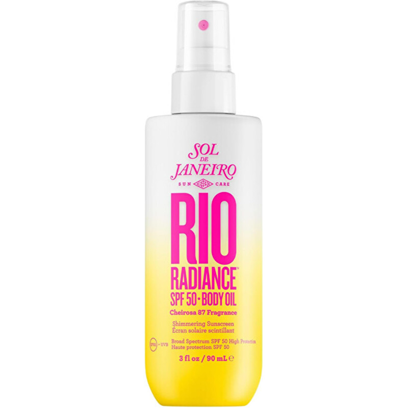 SPF 50 Rio Radiance Body Oil - Ochranný třpytivý olej na tělo
