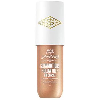 GlowMotions Rio Sunset Glow Oil - Třpytivý olej na tělo