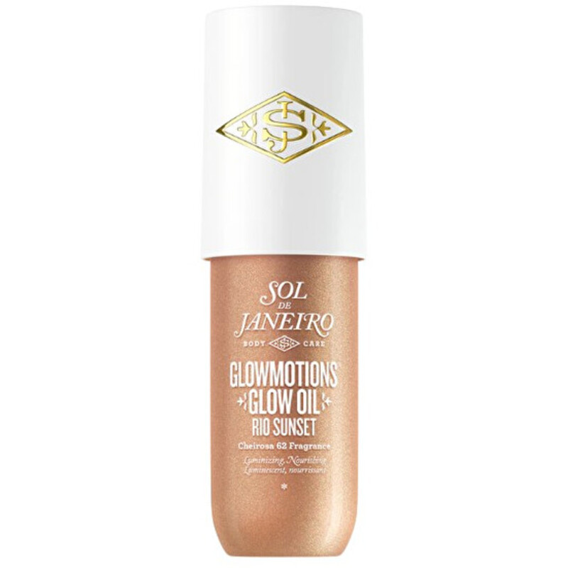 GlowMotions Rio Sunset Glow Oil - Třpytivý olej na tělo