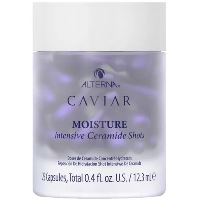 Caviar Intensive Ceramide Shots 25 kapslí - Sérum na vlasy s ceramidy v kapslích