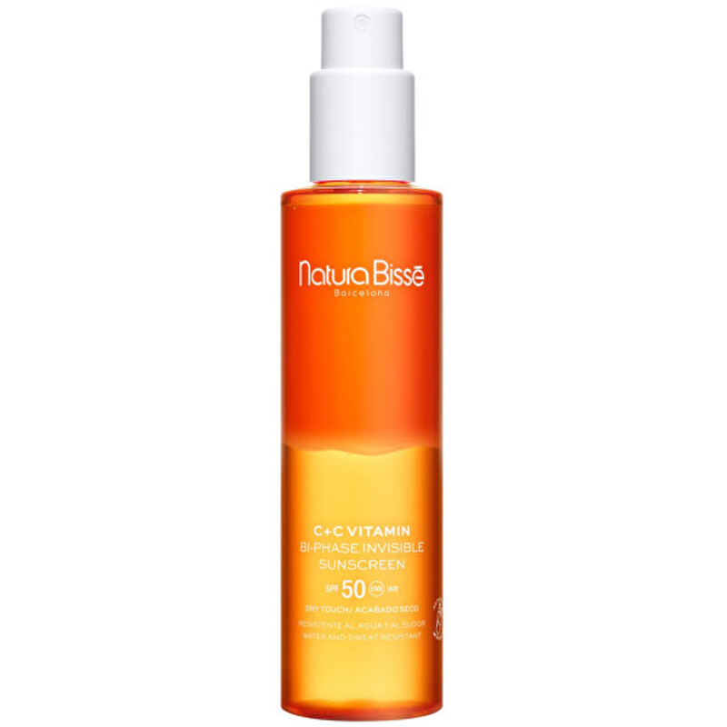 C+C Vitamin Bi-Phase Invisible Sunscreen SPF 50 - Dvoufázový sprej na opalování