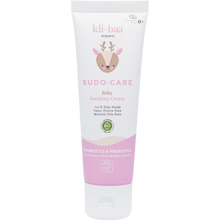kii-baa Sudo-Care Soothing Cream - Dětský ochranný krém se zinkem 50 g