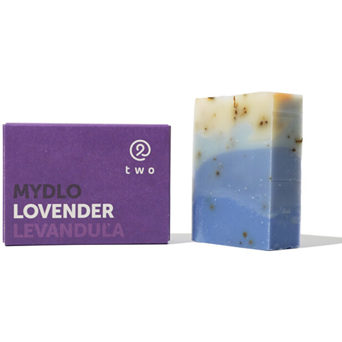 two cosmetics LOVENDER Soap - Tuhé mýdlo s hydratačním účinkem 100 g