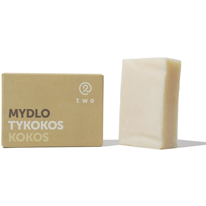 two cosmetics TYKOKOS Mydlo Kokoa - Tuhé mýdlo s regeneračním a hydratačním účinkem 100 g