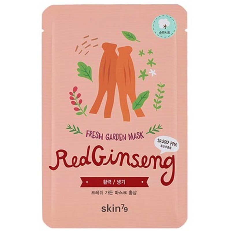 Red Ginseng Fresh Garden Mask - Plátýnková maska