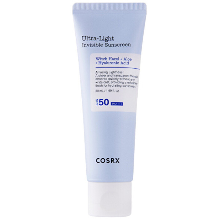 Ultra Light Invisible Sunscreen SPF 50 - Hydratační pleťový krém na opalování