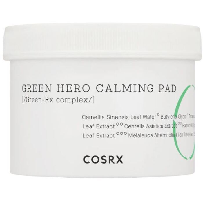 One Step Green Hero Calming Pad - Zklidňující pleťové tampony 70 ks