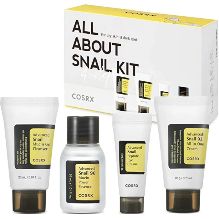 All About Snail Kit - Dárková sada pleťové péče
