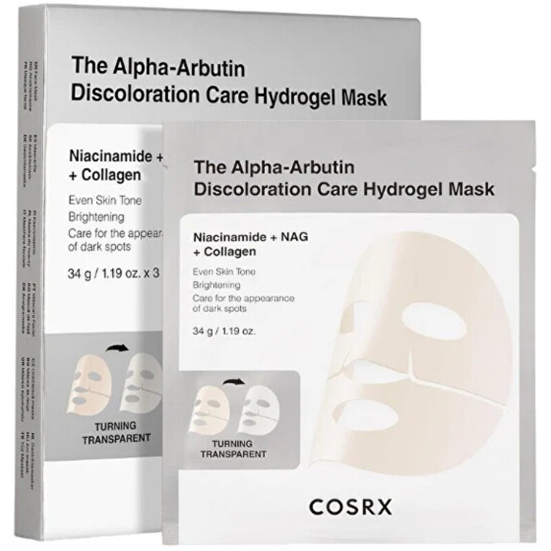 Discoloration Care Hydrogel Mask Trio - Sada pleťových masek
