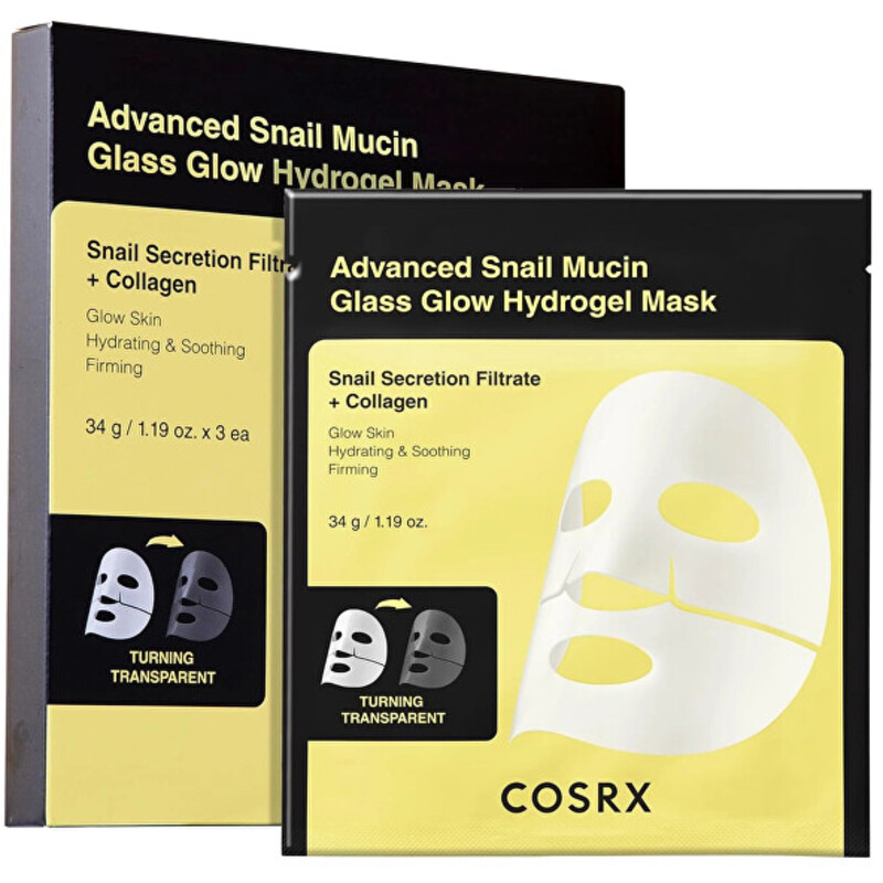 Glass Glow Hydrogel Mask Set - Sada pleťových masek