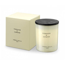 Tuberose & Jasmine ( tuberóza a jasmín ) Candle - Vonná svíčka krémová