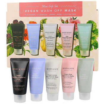 Vegan Wash Off Mask Mini Gift Set - Dárková sada masek