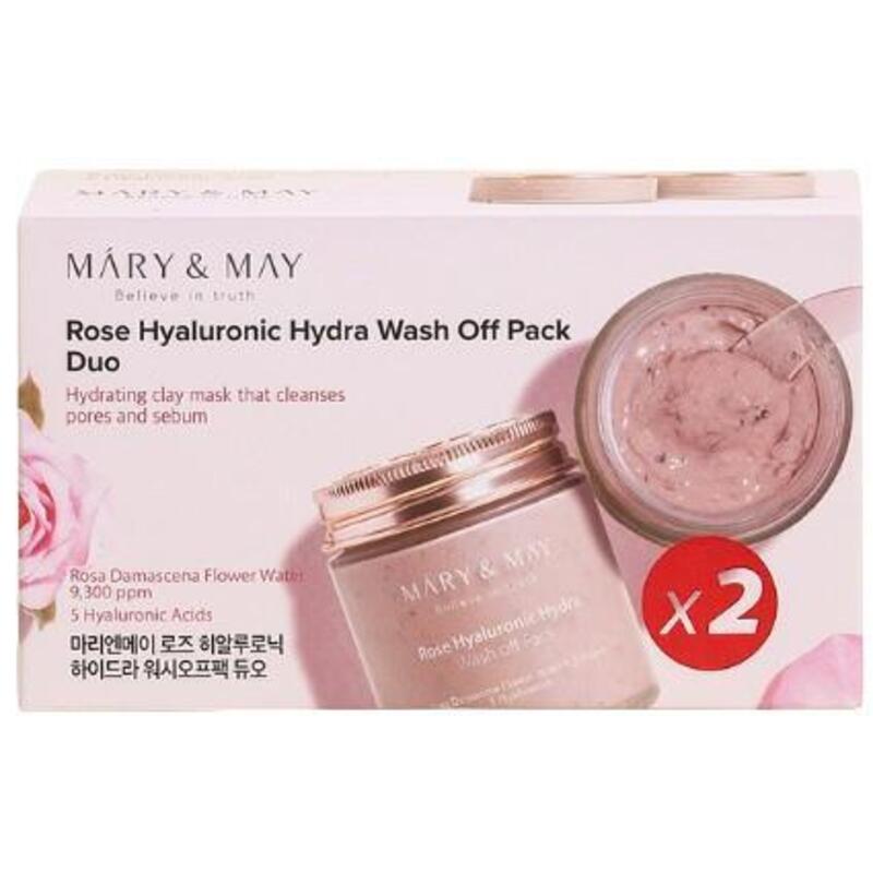 Rose Hyaluronic Hydra Wash Off Pack Duo - Sada masek