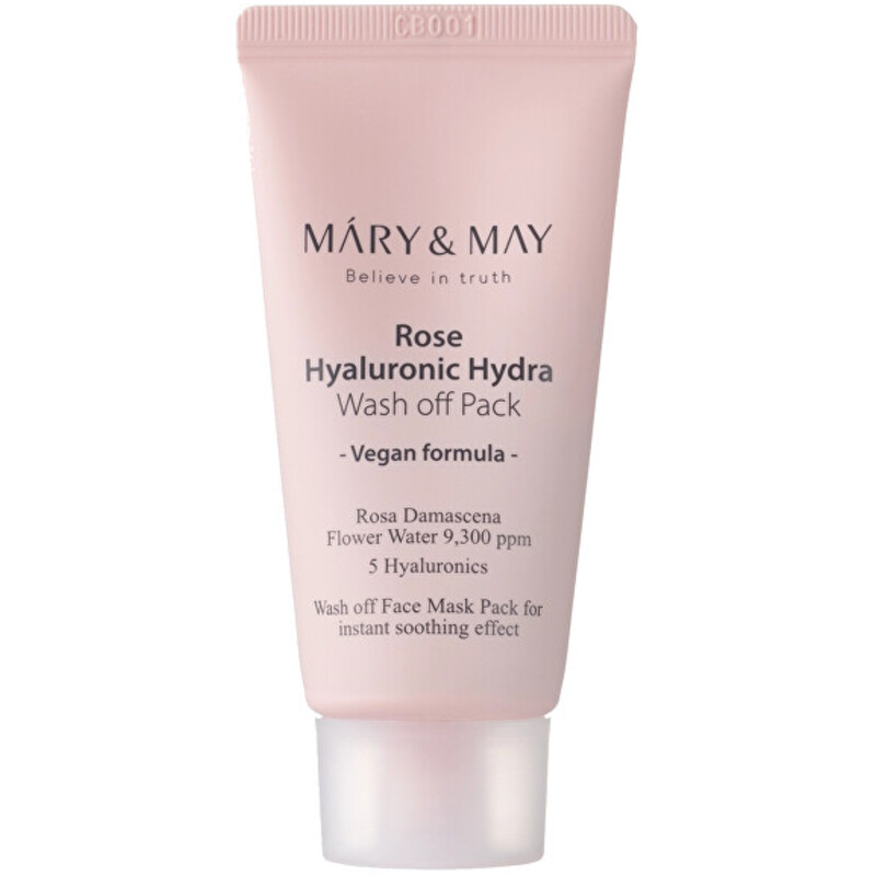 Rose Hyaluronic Hydra Wash Off Pack - Čisticí maska