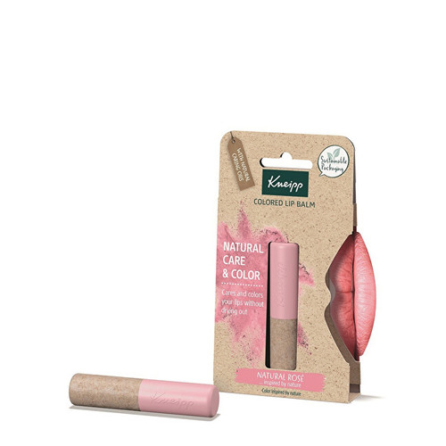 Natural Colored Lip Balm ( Rosé ) - Farebný balzam na pery