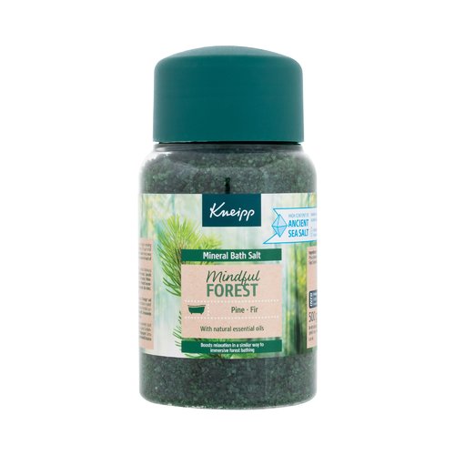 Mineral Bath Salt Mindful Forest Pine & Fir - Uvoľňujúca kúpeľová soľ s vôňou ihličnanov