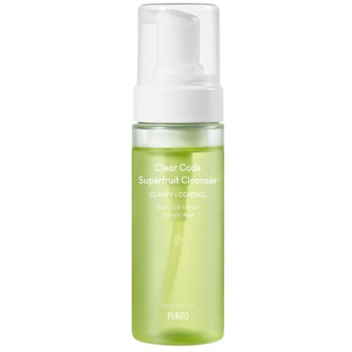 Clear Code Superfruit Cleanser - Čisticí pěna na obličej 
