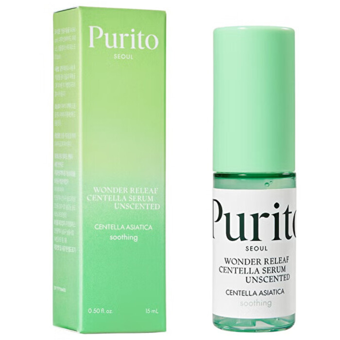 Wonder Releaf Centella Serum Unscented - Neparfemované pleťové sérum s pupečníkem asijským