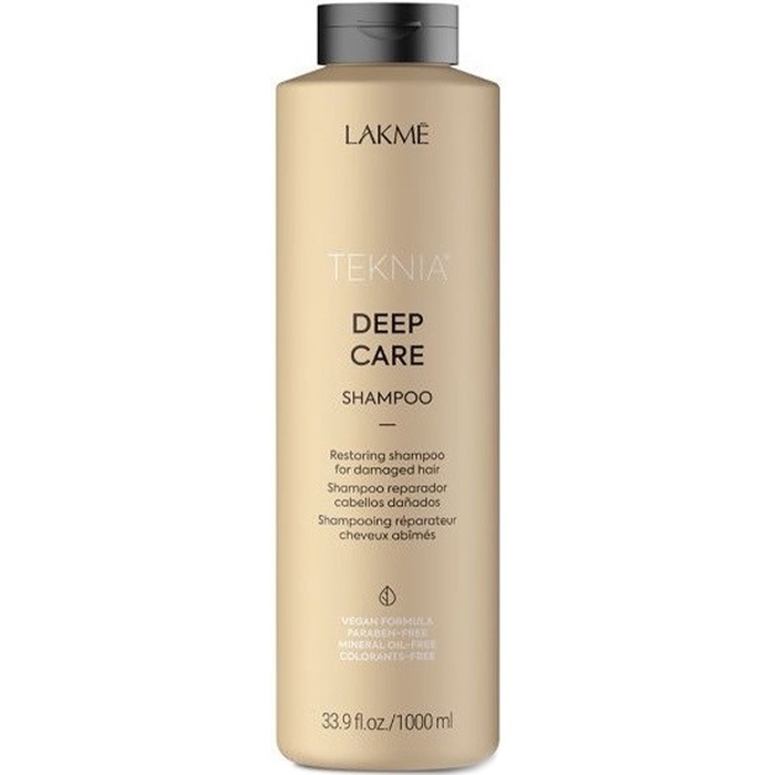 Lakmé Teknia Deep Care Shampoo - Vyživující šampon pro suché a poškozené vlasy 1000 ml