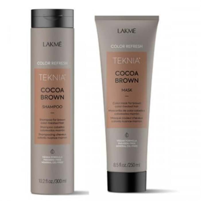 Lakmé Teknia Color Refresh Cocoa Brown Pack - Dárková sada 550 ml