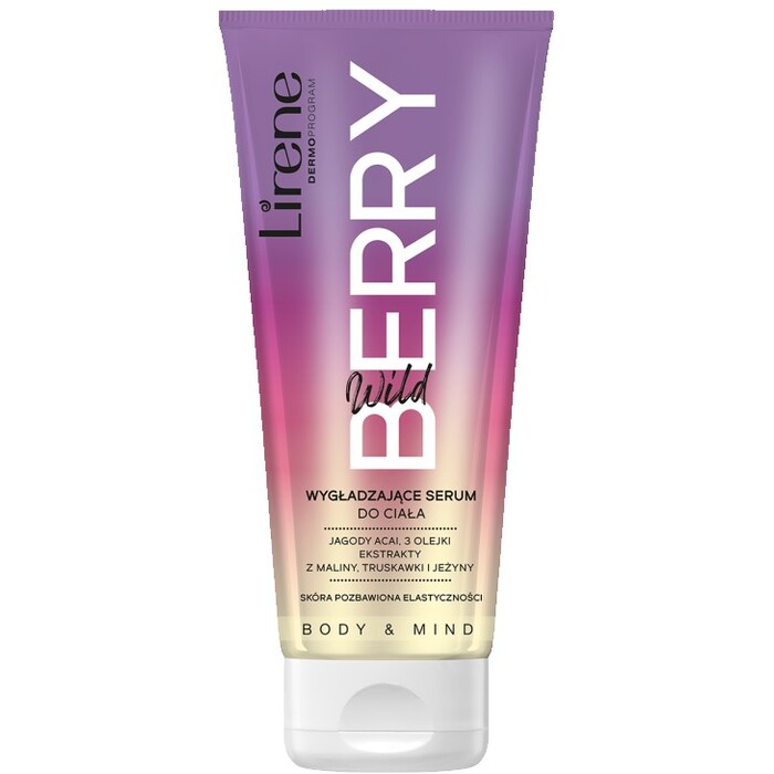 Lirene Body & Mind Smoothing Body Serum Wild Berry - Tělový krém 200 ml