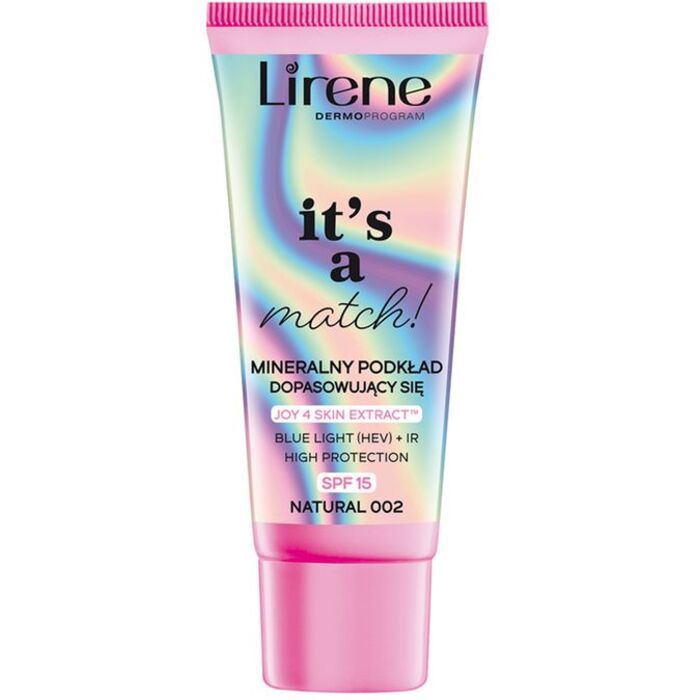 Lirene It's a Match! Mineral Foundation SPF15 001 Light fluidní make-up 30 ml