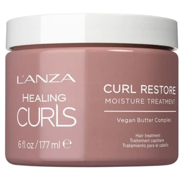 L’ANZA Healing Curls Curl Restore Moisture Treatment - Posilující maska pro vlnité a kudrnaté vlasy
