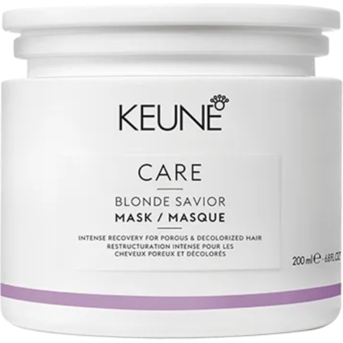 Keune Care Blonde Savior Mask - Hydratační maska pro odbarvené vlasy 200 ml
