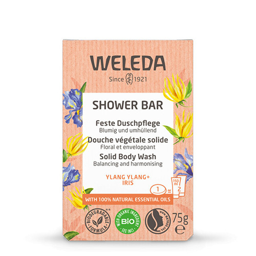 Shower Bar ( Ylang Ylang + Iris ) - Květinové vonné mýdlo