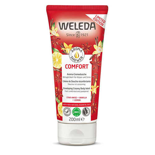 Weleda Aroma Shower Comfort Cream - Jemný sprchový krém 200 ml