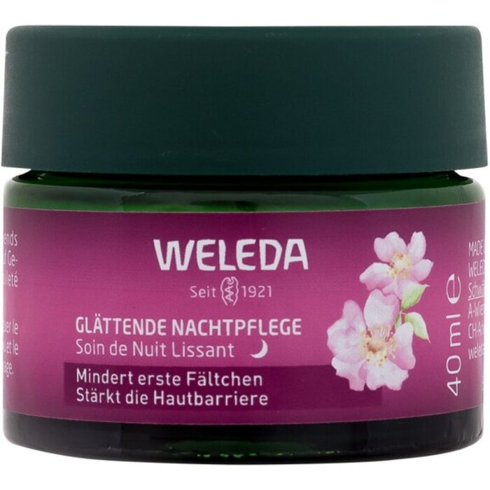 Wild Rose & White Tea Smoothing Night Cream - Noční krém pro vyhlazení a rozjasnění pleti