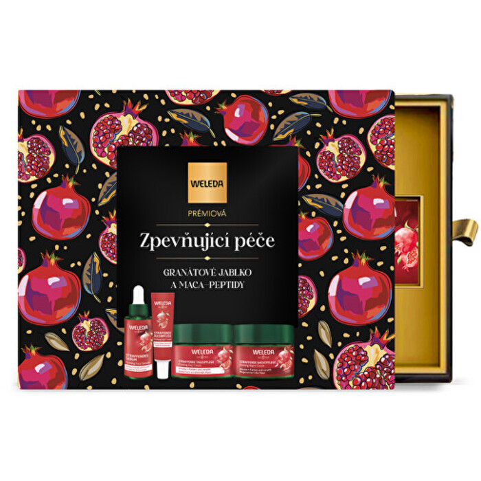 Granátové jablko a Maca-peptidy Set 4 - Darčeková sada spevňujúca starostlivosť 
