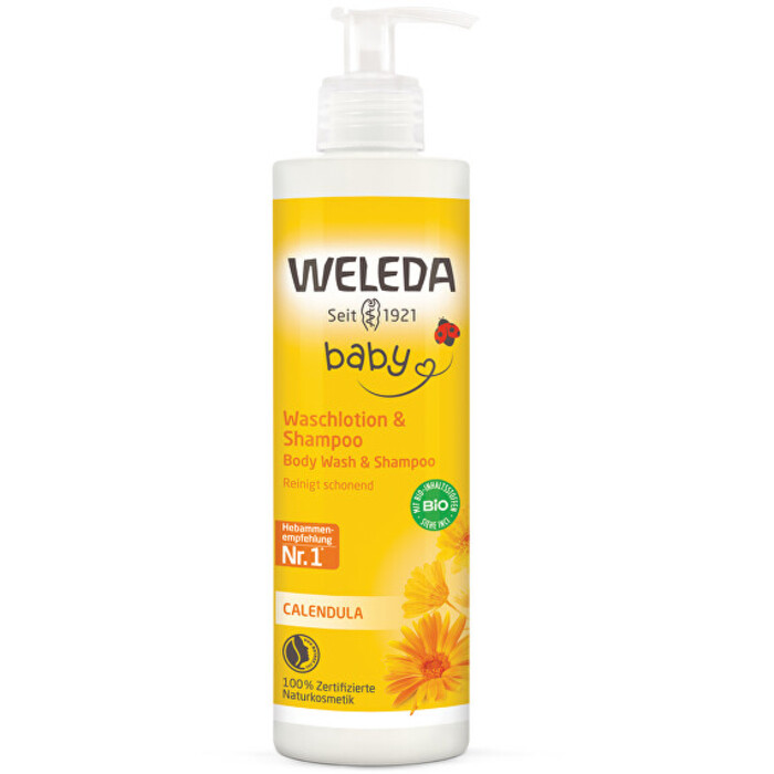 Body Wash & Shampoo - Měsíčkový mycí krém a šampon 