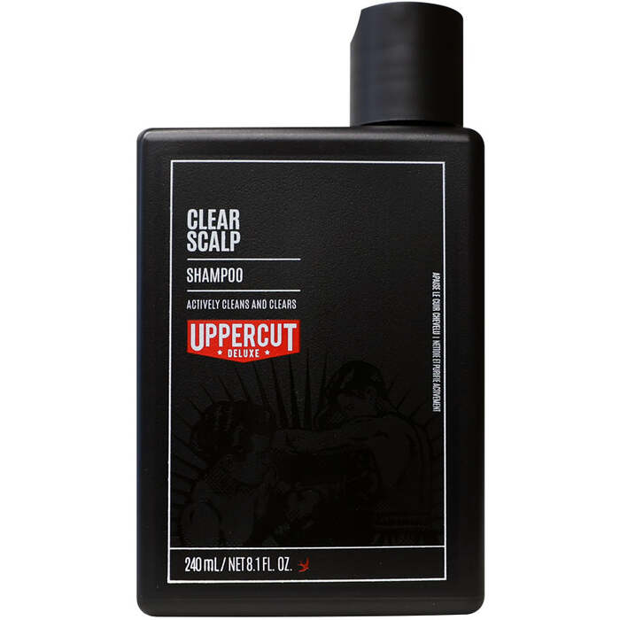 Uppercut Deluxe Clear Scalp Shampoo - Hloubkově čistící šampon proti lupům 240 ml