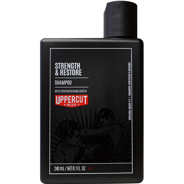 Uppercut Deluxe Strenght & Restore Shampoo - Posilující šampon pro všechny typy vlasů 1000 ml
