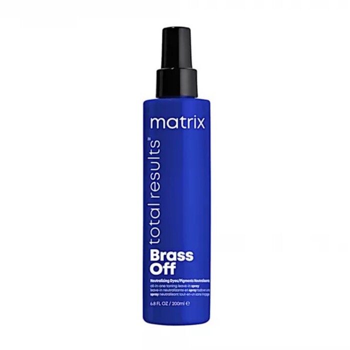 Brass Off Neutralizing All-In-One Toning Leave-In Spray - Bezoplachový sprej pro neutralizaci žlutých a mosazných tónů vlasů