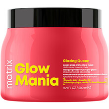 Glow Mania Glazing Queen Super Gloss Protecting Mask - Maska na farbené vlasy
