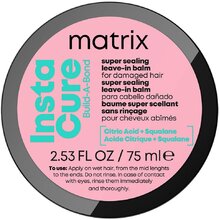 Total Results Insta Cure Build-A-Bond Leave-In Balm - Obnovující krém pro posílení vlasů