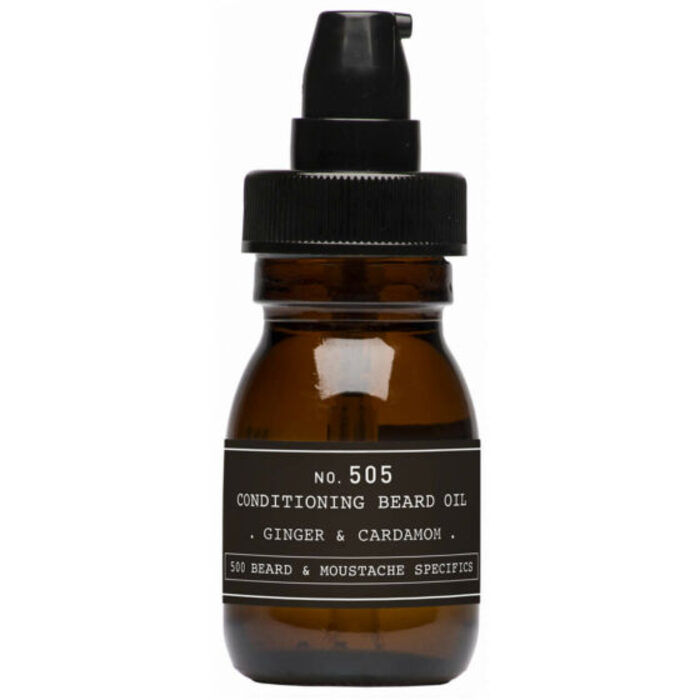 Depot No. 505 Conditioning Beard Oil Ginger & Cardamom - Olejový balzám na vousy 30 ml