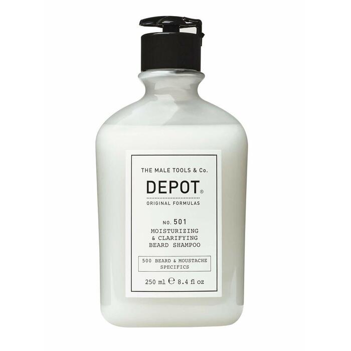 No. 501 Moisturizing & Clarifying Beard Shampoo - Čistiaci šampón na fúzy
