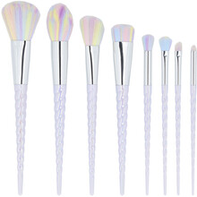 Makeup Brush Set Unicorn Pastel ( 8 ks ) - Sada štetcov
