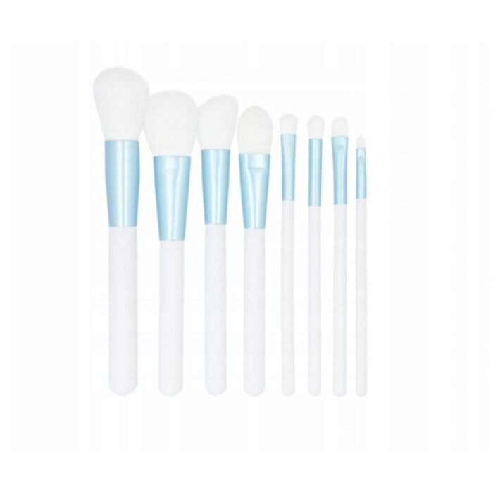 MIMO Makeup Brush Set White ( 9 ks ) - Sada štětců 0 ml