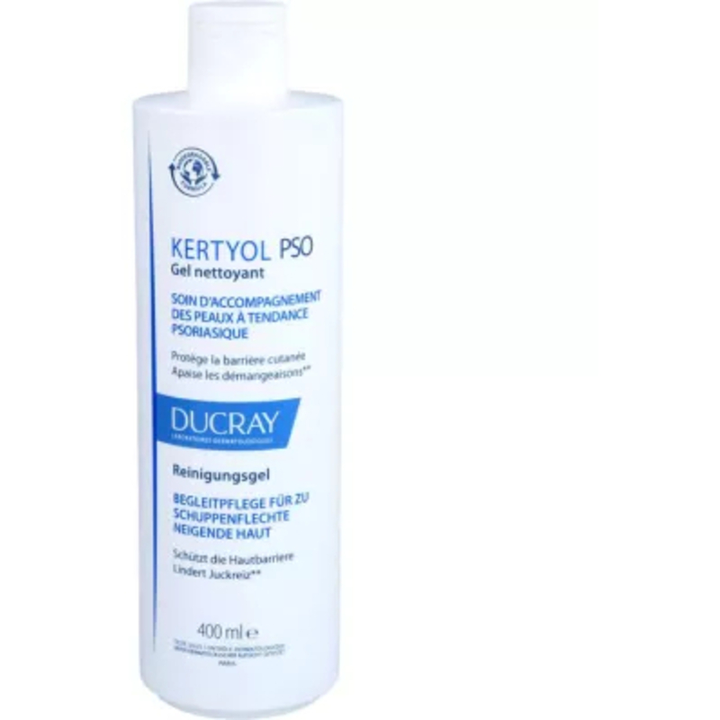 Kertyol PSO Cleansing Gel - Mycí gel na obličej a tělo pro pokožku se sklonem k lupénce