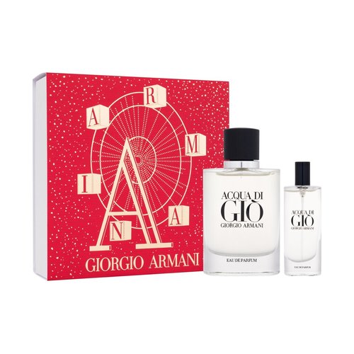 Armani Acqua di Gio Man Eau de Parfum Dárková sada pánská parfémovaná voda 75 ml a miniaturka pánská parfémovaná voda 15 ml