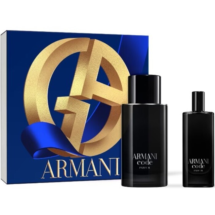 Armani Code for Men Parfum Dárková sada pánská parfémovaná voda 75 ml a pánská parfémovaná voda 15 ml