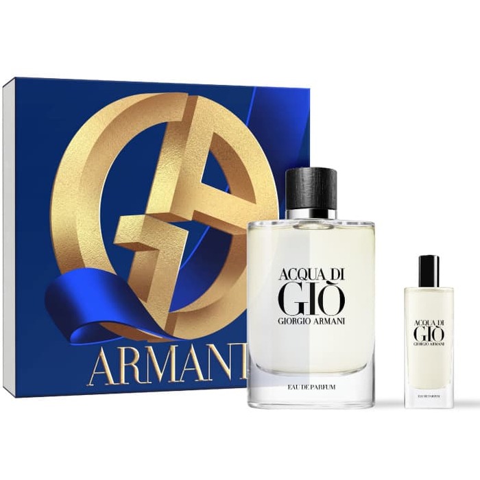 Armani Acqua di Gio Eau de Parfum Dárková sada pánská parfémovaná voda 125 ml a miniaturka pánská parfémovaná voda 15 ml
