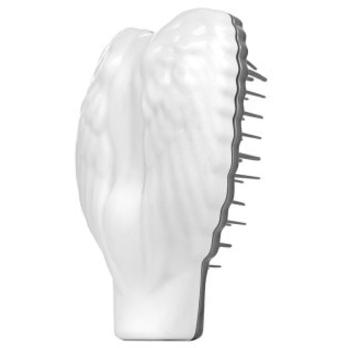 Tangle Angel Re:Born Compact Antibacterial Hairbrush White - Kartáč na vlasy pro snadné rozčesávání vlasů