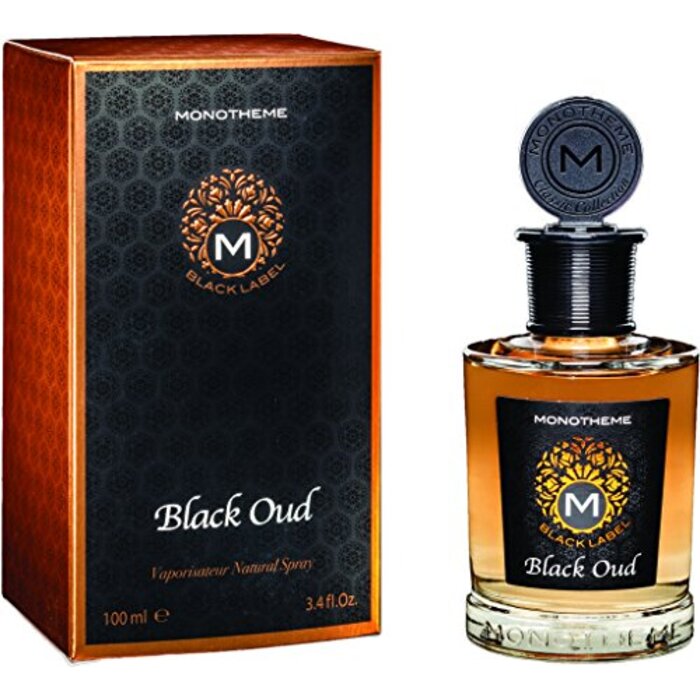 Monotheme Venezia BLACK LABEL Black Oud unisex parfémovaná voda 100 ml