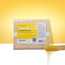 Wooden Wax Applicator Stick 150 x 17 mm - Drevená špachtľa na aplikáciu vosku 
