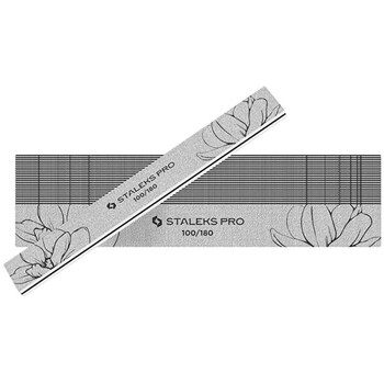 Expert 20 100/180 Straight Mineral Nail File - Minerální pilník na nehty rovný 25 ks